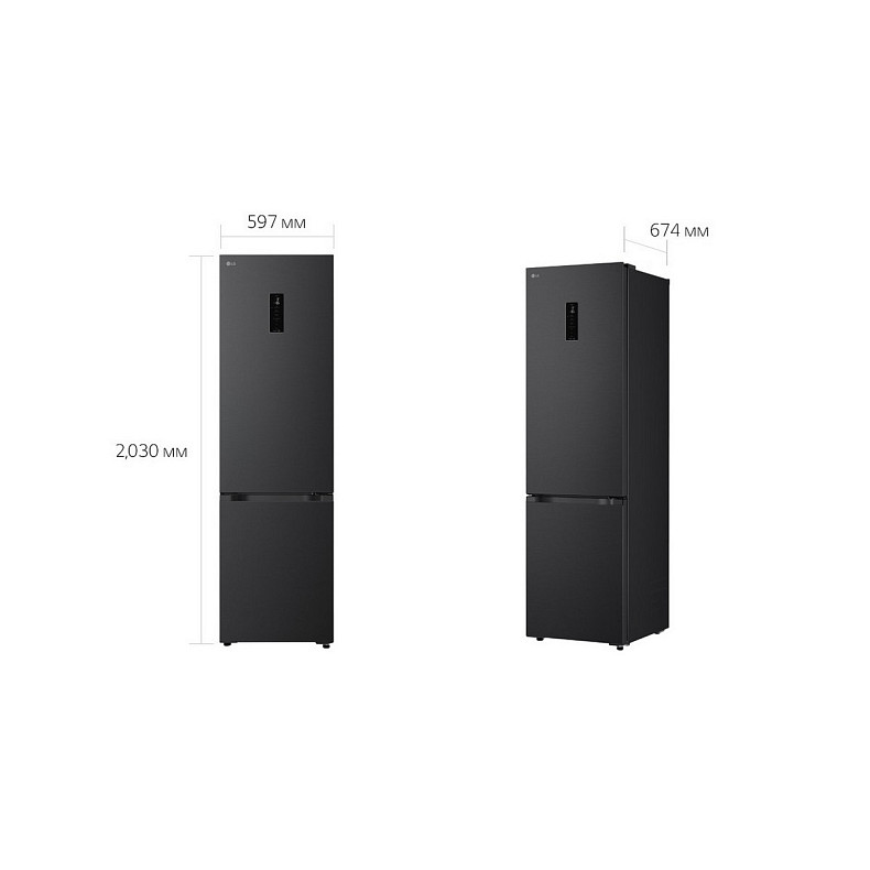 Холодильник LG GC-B509ETKM