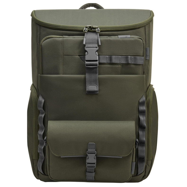 Рюкзак для ноутбука HP, Modular, 15.6", полиэстер, зеленый/серый