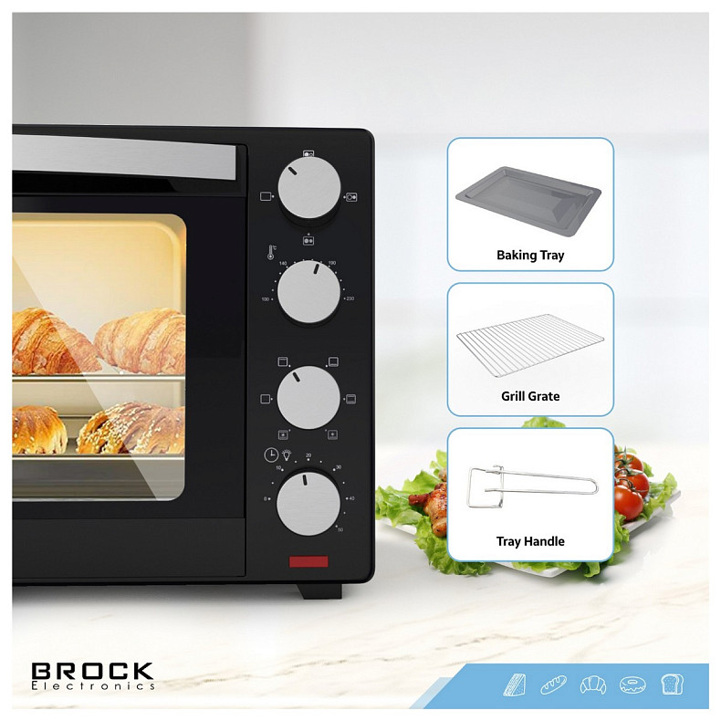 Электрическая печь BROCK TO 3002 B