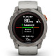 Спортивний годинник GARMIN Fenix 7X Pro Sapphire Solar Titanium with Grey/Orange Band