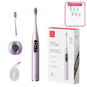 Електрична зубна щітка Oclean X Pro Digital Purple