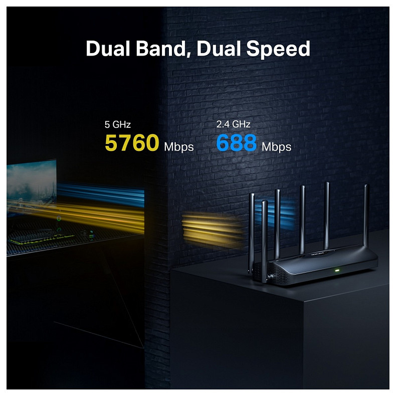 Wi-Fi Роутер Mercusys MR37BE