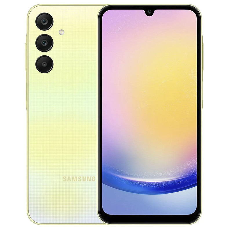 Смартфон Samsung Galaxy A25 SM-A256 8/256GB Dual Sim Yellow (SM-A256BZYHEUC)