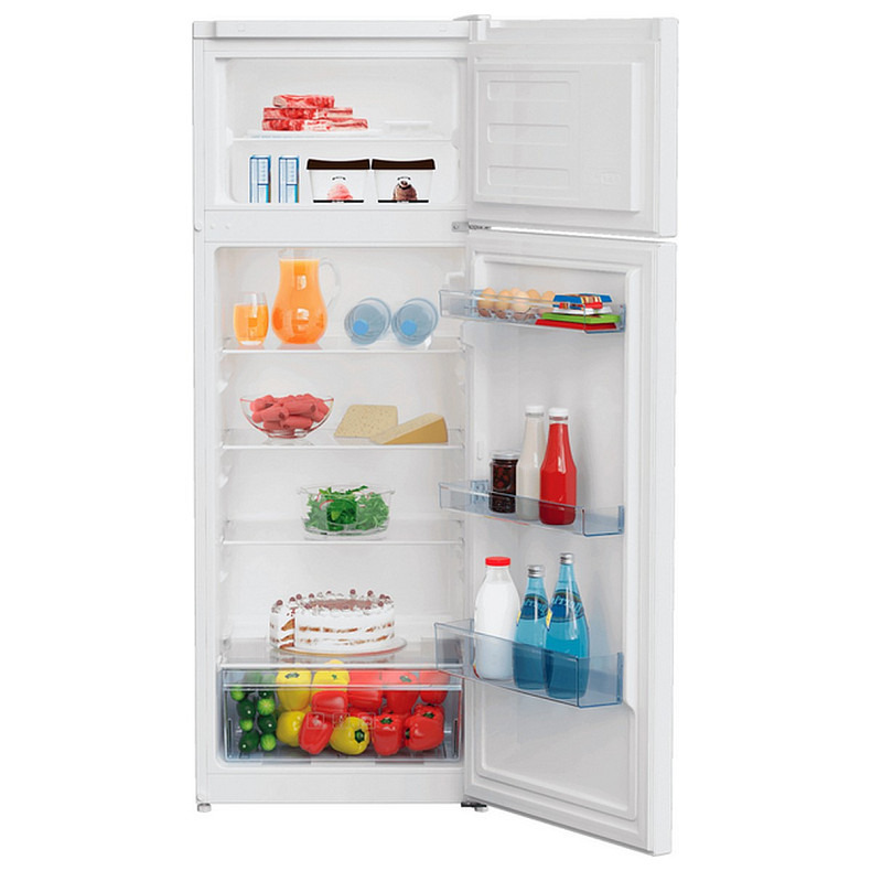 Холодильник Beko з верxн. мороз., 146x54x57, xолод.відд.-177л, мороз.відд.-46л, 2дв., A+, ST, білий