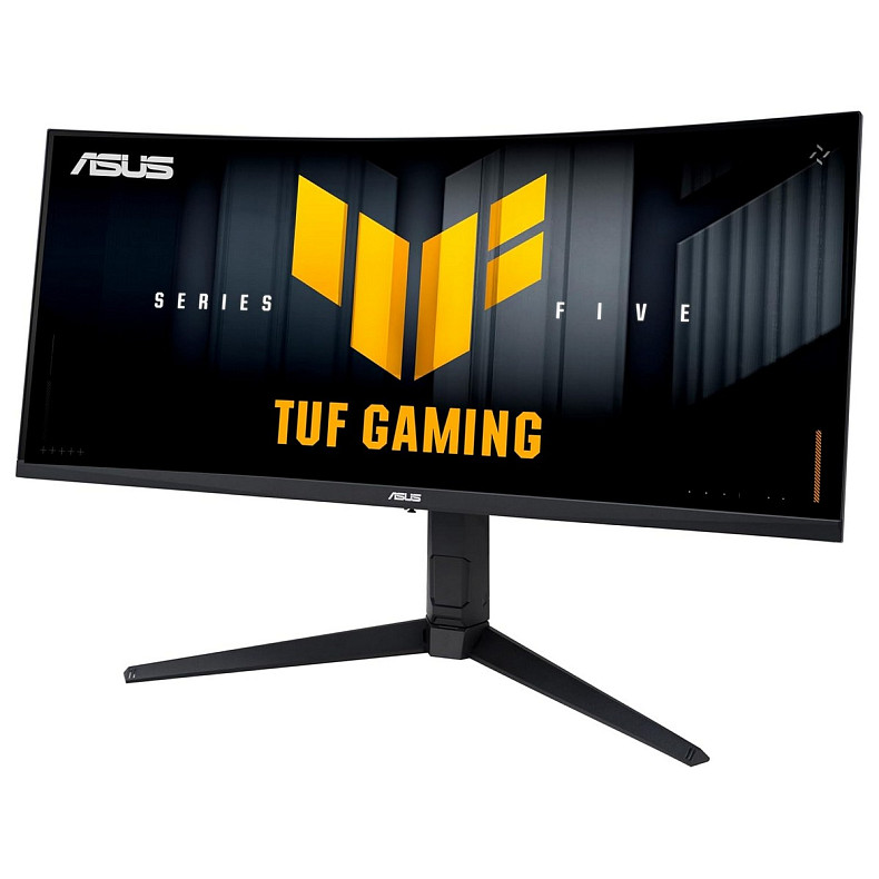 Монітор Asus 34" TUF Gaming VG34WQML5A 2xHDMI, 2xDP, 3xUSB, MM, VA, 3440x1440, 21:9, 250Hz, 0.5ms