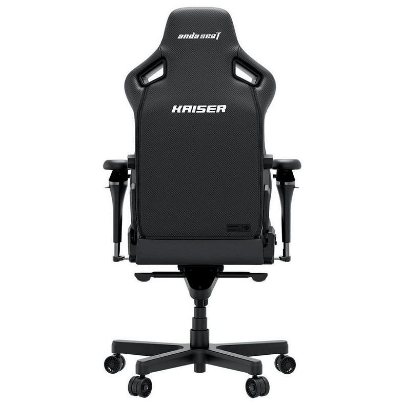 Кресло игровое Anda Seat Kaiser 4 V2 Elegant Black PVC Size XL (AD12YDDC-XLL-20-B-PV/C-03)