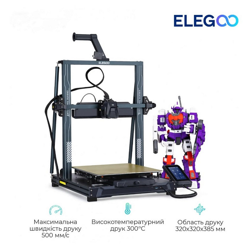 3D-принтер Elegoo Neptune 4 Plus (ELG-50.201.015300)
