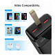 УМБ Choetech 30000mAh, 22,5W PD QC3.0, USB-C In/out, 2xUSB-A Li-pol чорна