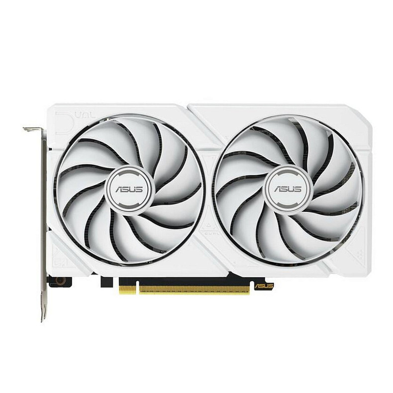 Видеокарта ASUS Radeon RX 9060 XT Dual 16GB GDDR6 White (DUAL-RX9060XT-16G-WHITE)