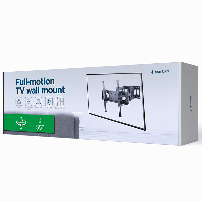 Кріплення для TV Gembird WM-55ST-04