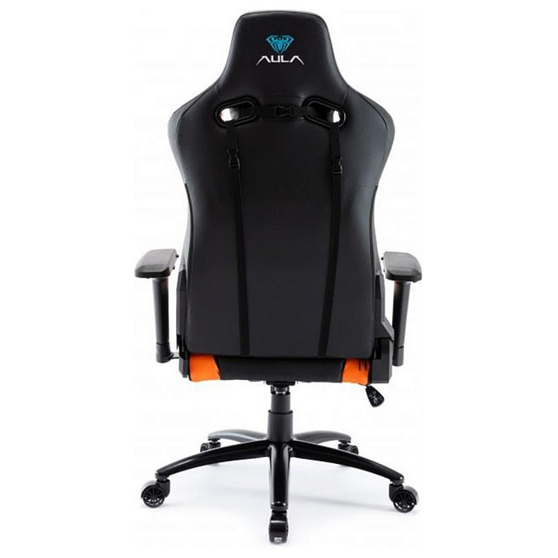 Крісло для геймерів Aula F1031 Gaming Chair Black/Orange (6948391286211)