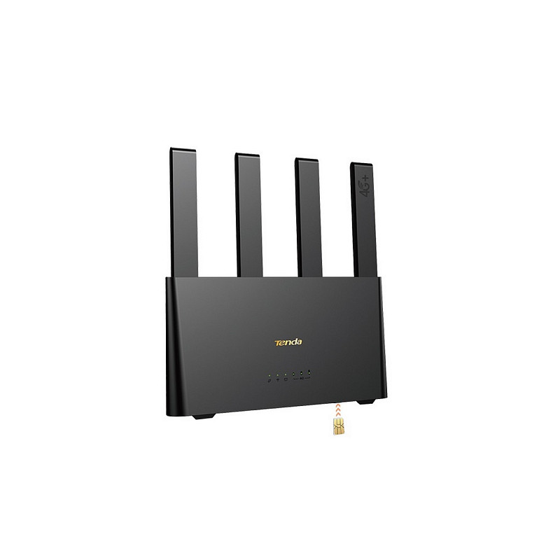 Wi-Fi Роутер Tenda 4G08 (AC1200, 1GxWAN/LAN, 1GxLAN, 1xNano SIM, 4 зовнішні антени)