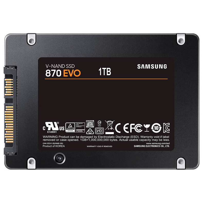 SSD диск Samsung 870 EVO 1TB (MZ-77E1T0B/EU)