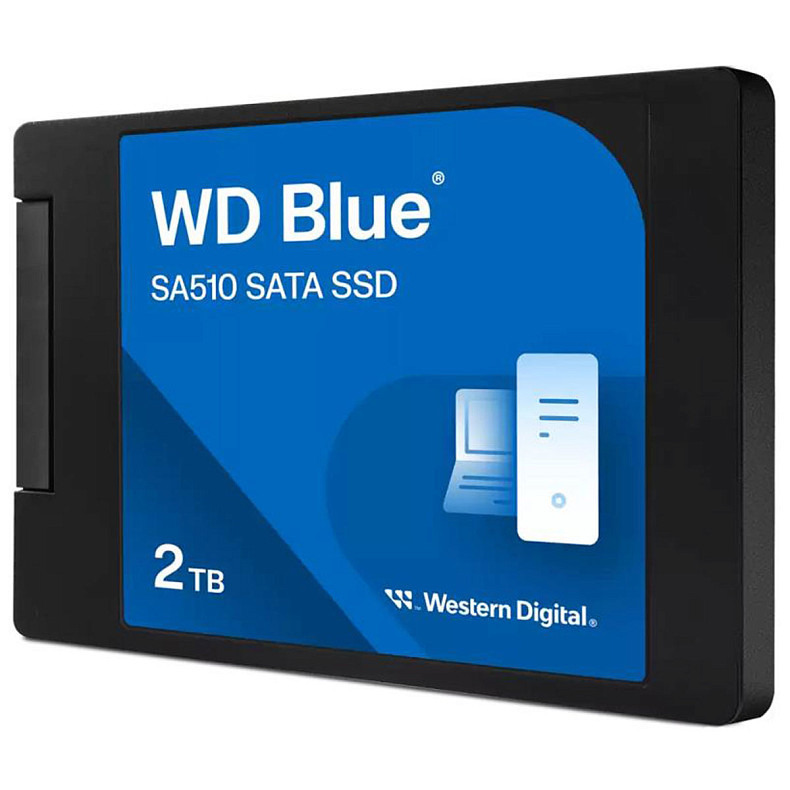 SSD диск WD BLUE SA510 SATA 2.5" 2TB WDS200T3B0A