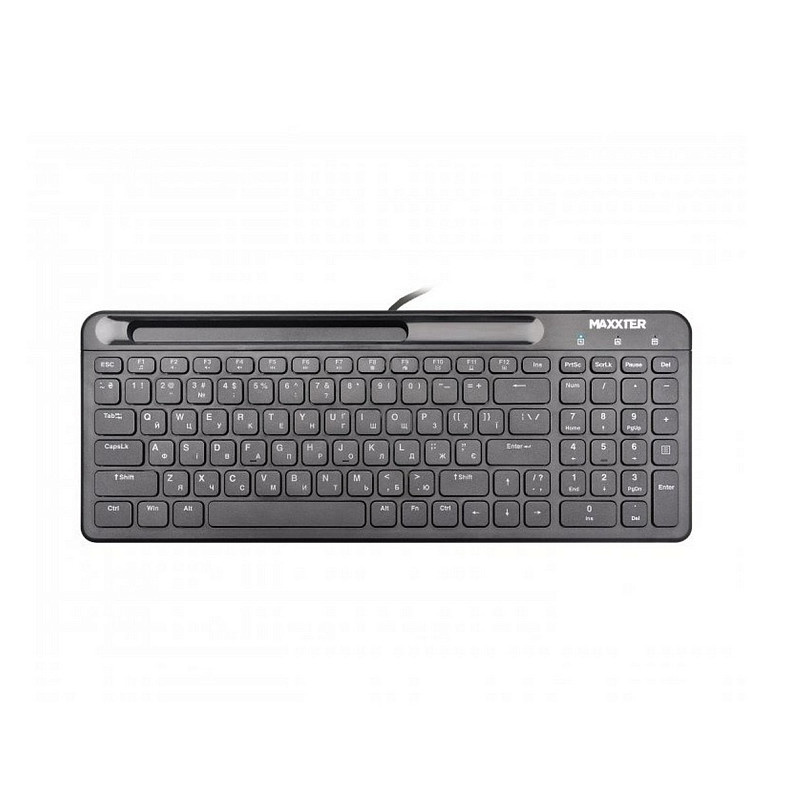 Клавіатура Maxxter KB-01B-UA Black
