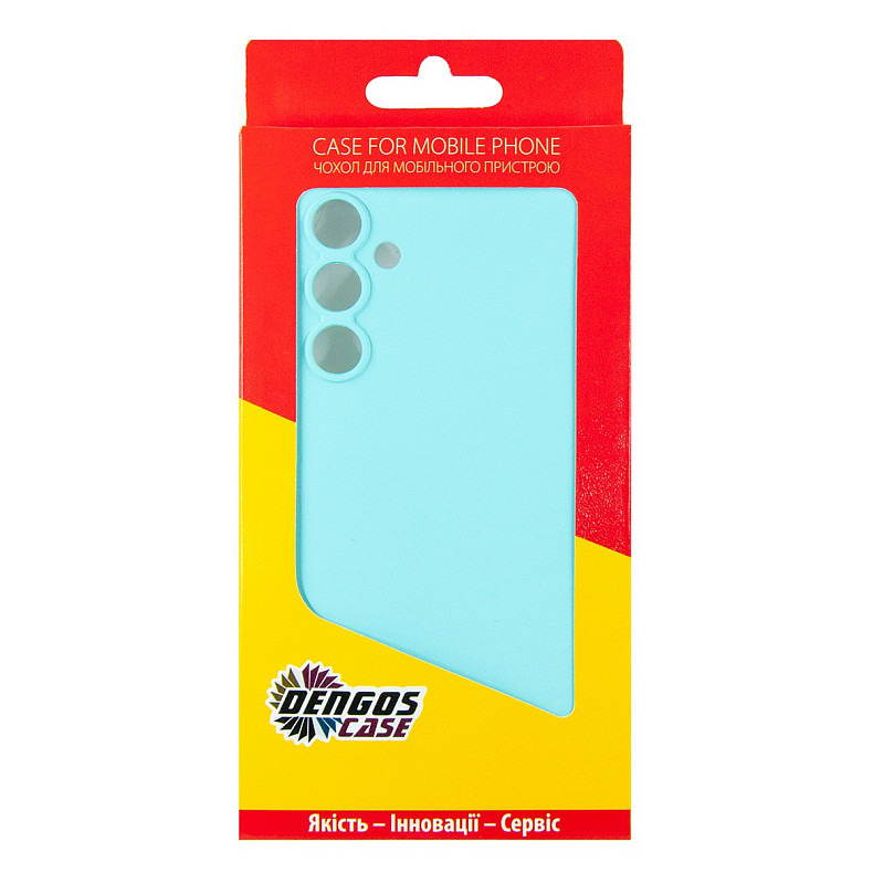 Чeхол-накладка Dengos Soft для Samsung Galaxy M35 5G SM-M356 Light Blue (DG-TPU-SOFT-65)