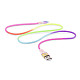 Кабель REAL-EL Rainbow USB-Lightning 1m (EL123500051)