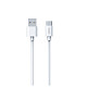 Кабель Proda PD-B72a USB-USB Type-C, 1м, White