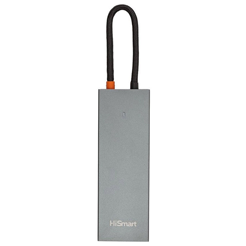 USB-хаб HiSmart USB Type-C - 2 x USB 3.0 HDMI SD TF (CA913459)