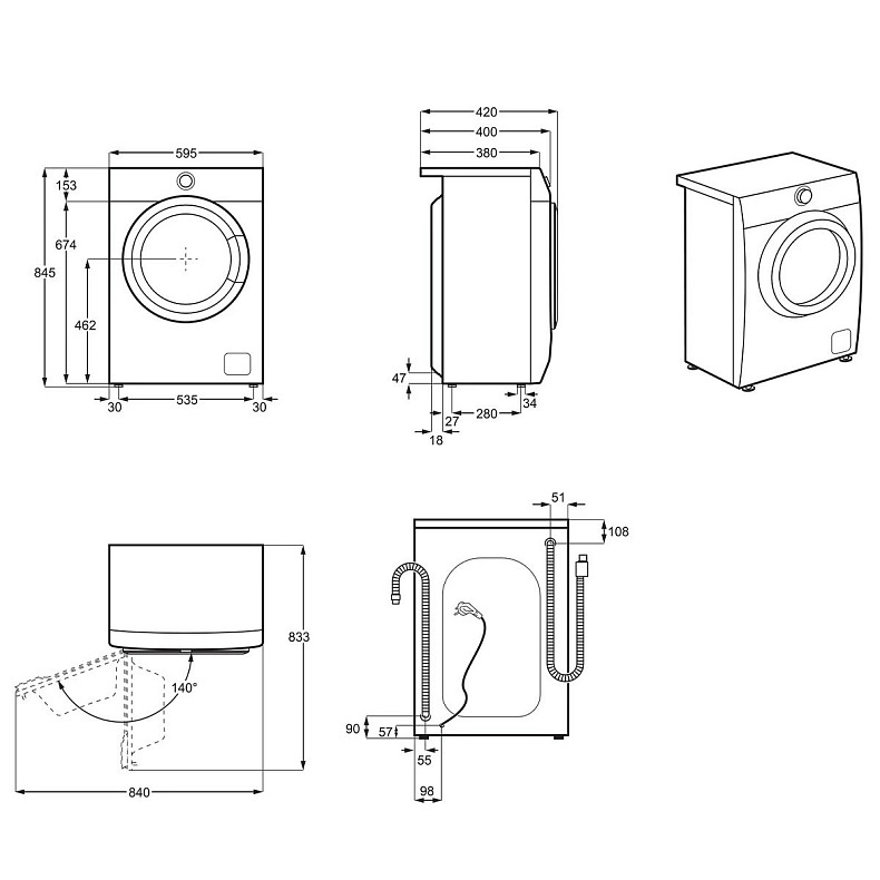 Стиральная машина Electrolux EW6S404WU