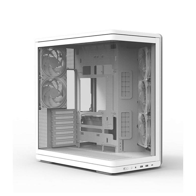 Корпус Zalman P60 без БЖ, 2xUSB3.0, 1x Type C, 3x120мм ARGB Reverse, 2x120мм ARGB, VGA 435мм, LCS re