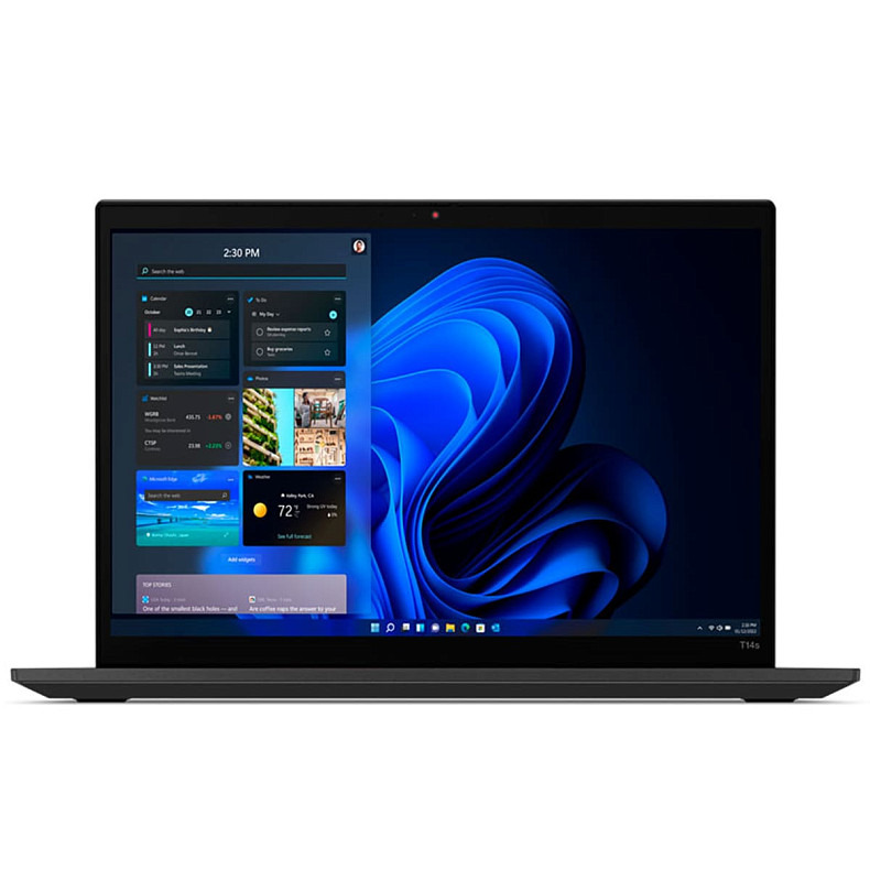 Ноутбук Lenovo ThinkPad T14s 14" WUXGA IPS AG, Intel i7-1260P, 32GB, F1024GB, UMA, DOS, чорний