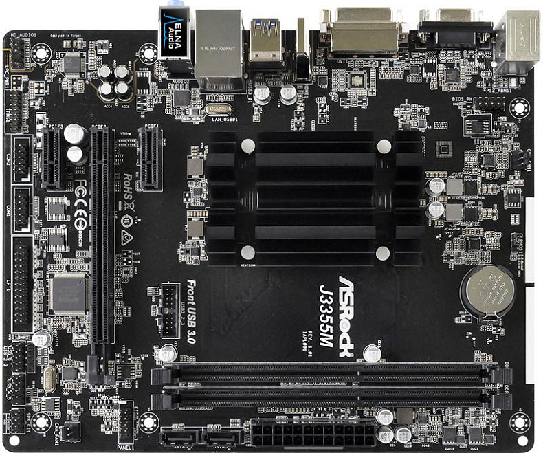 Материнская плата ASRock J3355M Micro ATX