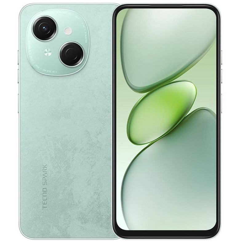 Смартфон Tecno Spark Go 1 (KL4) 4/128GB Magic Skeen Green (4894947050107)
