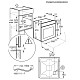 Духова шафа електрична Electrolux EOF3H50BK