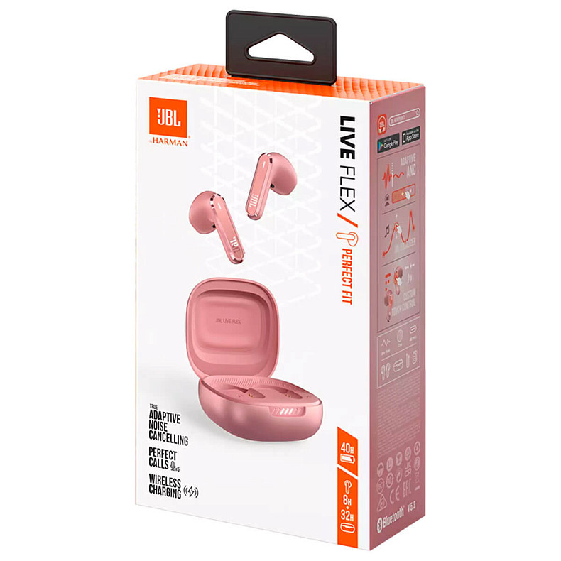 Навушники JBL Live Flex Rose (JBLLIVEFLEXROS)