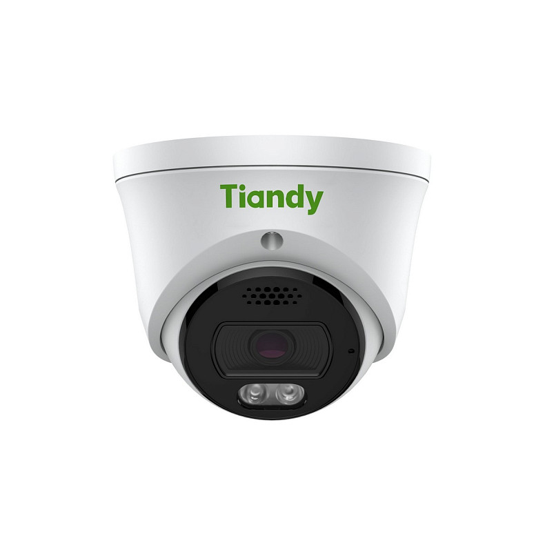 Камера IP Tiandy TC-C35XQ, 5MP, Turret EW Color Maker/TriLight, 2.8mm, f/1.0, IR30m, LED15m, DC 12V/