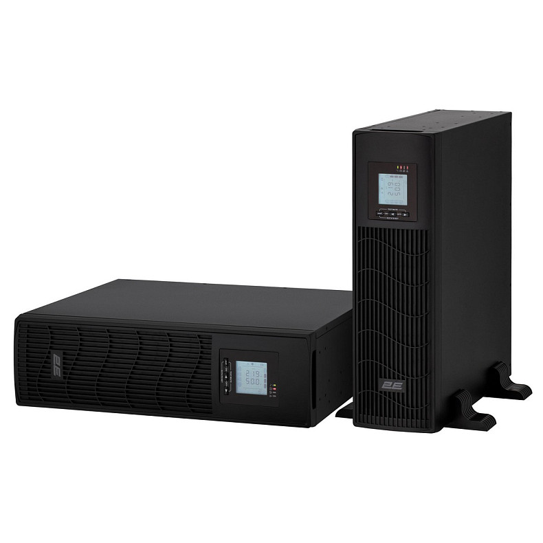 ДБЖ 2E PS1500RT, 1500VA/1200W, RT3U, LCD, USB, 6xC13