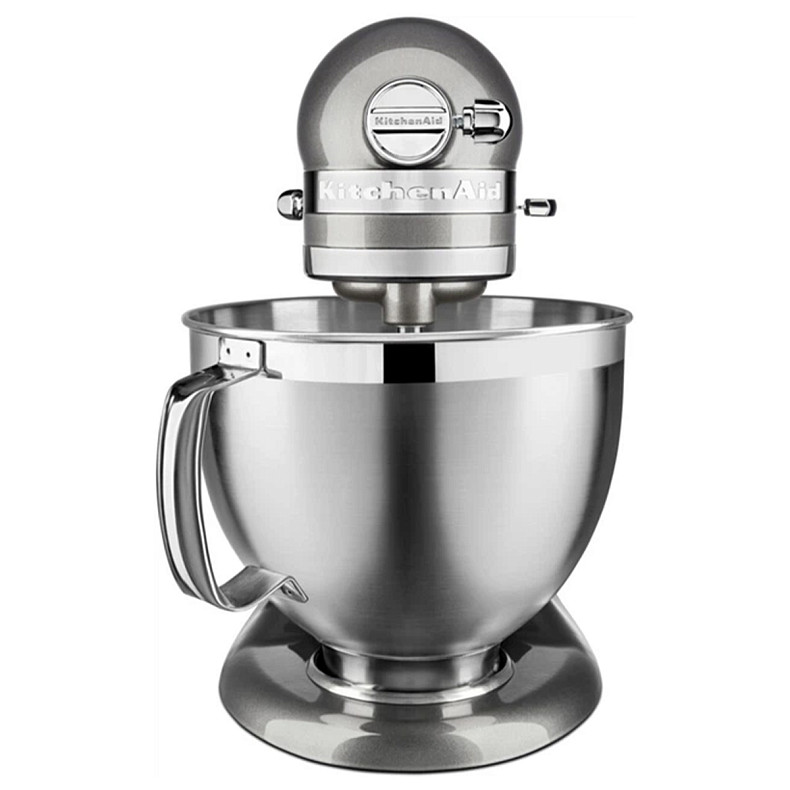 Кухонный комбайн KitchenAid Artisan 4,8 л 5KSM185PSEMS с откидным блоком серебряный медальон