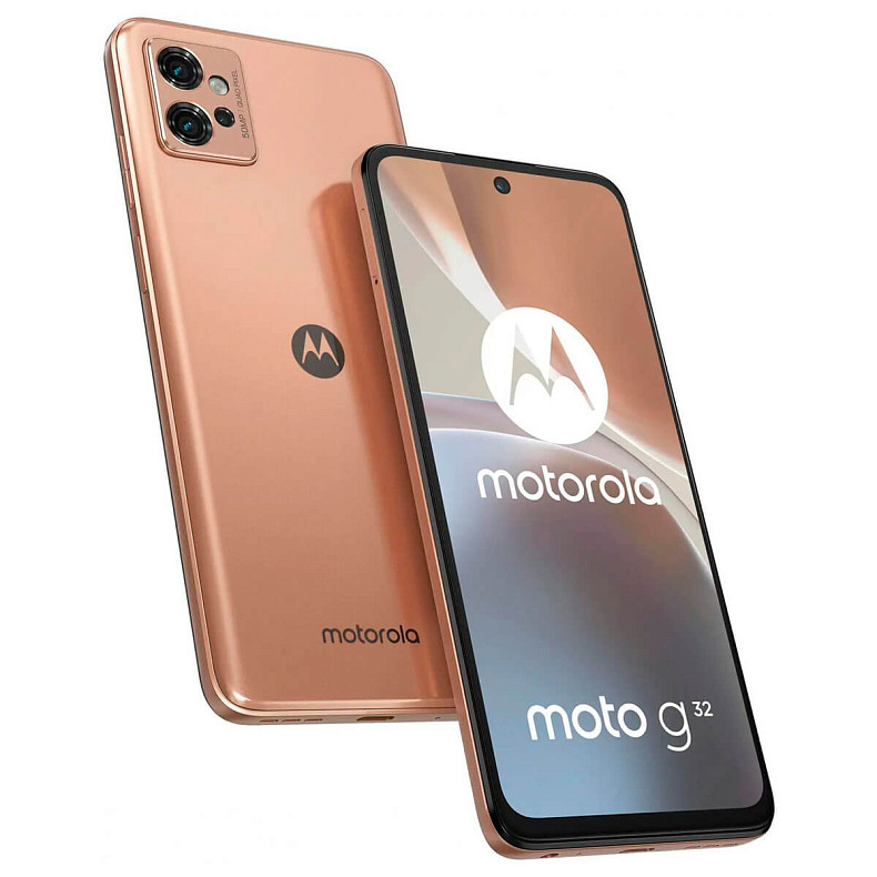 Смартфон Motorola G32 8/256GB Dual Sim Rose Gold (PAUU0051RS)