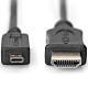 Кабель 4K HDMI 2M Type D to Type A DB-330109-020-S DIGITUS by ASSMANN
