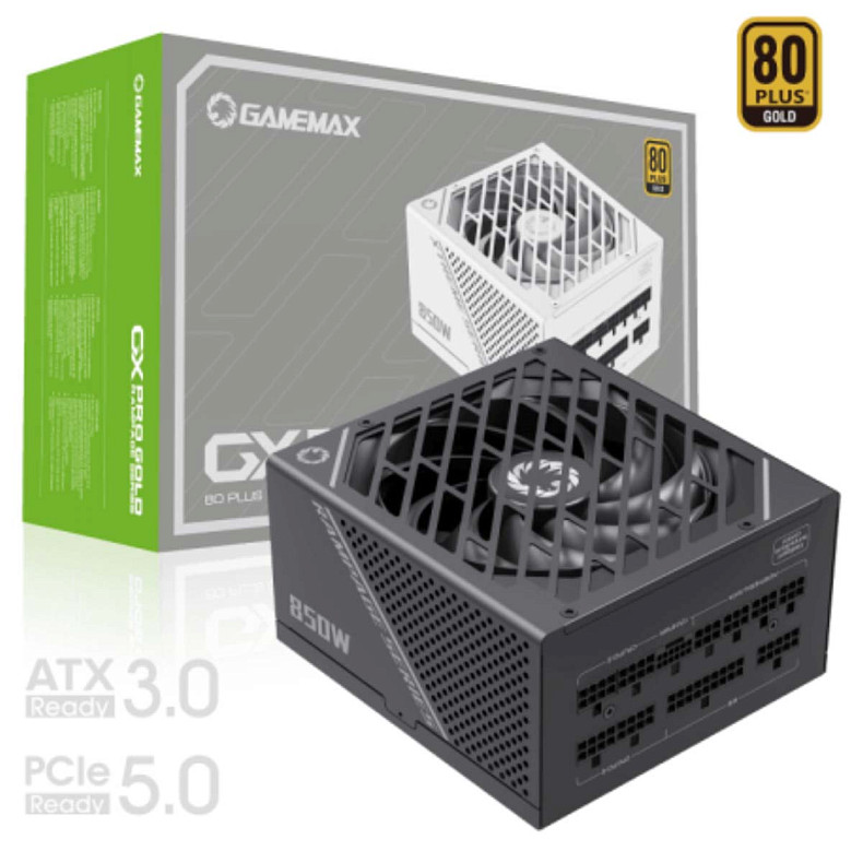 Блок живлення GameMax GX-850 PRO BK (ATX3.0 PCIe5.0) 850W