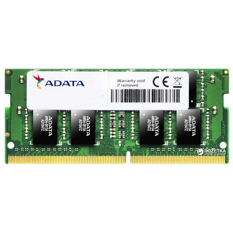 ОЗУ ADATA 4 GB SO-DIMM DDR4 2666 MHz Premier (AD4S2666W4G19-BSSF)