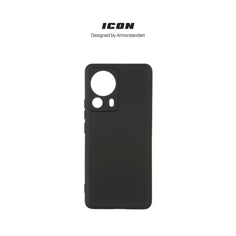 Чохол-накладка Armorstandart Icon для Xiaomi 13 Lite 5G Camera cover Black (ARM66503)