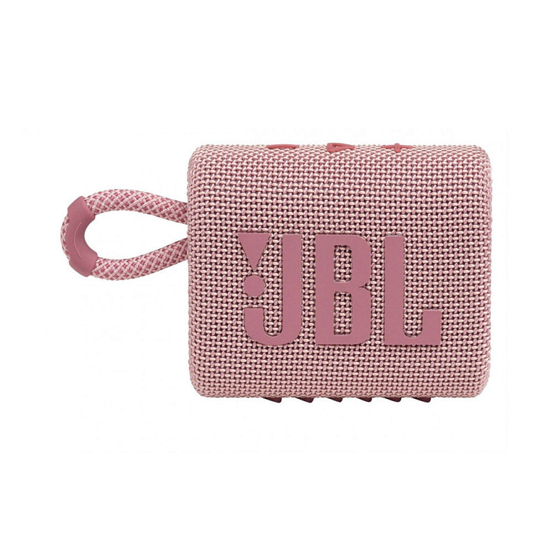 Портативная акустика JBL GO 3 Pink (JBLGO3PINK)