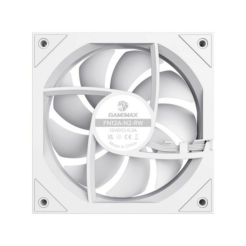 Вентилятор GameMax FN12A-N2-RW White