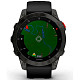 Спортивний годинник Garmin Epix 2 Sapphire Black/Titanium DLC with Black Band