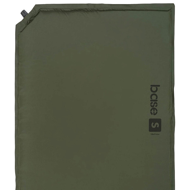 Килимок самонадувний Highlander Base S Self-inflatable Sleeping Mat 3 cm Olive (SM100-OG)