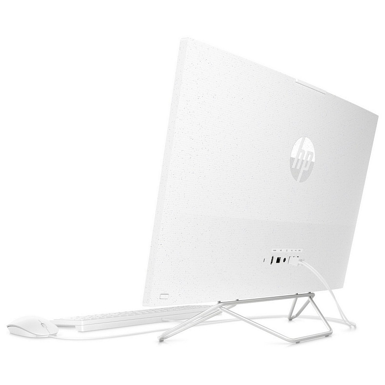 Моноблок HP 27-cb1017ru AiO Ryzen 7 5825U/16Gb/SSD512Gb/WiFi/Cam/K&M/DOS/Starry White