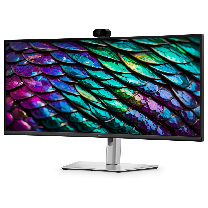 Монітор DELL 34" P3426WEB HDMI, DP, USB-C, RJ-45, MM, IPS, 3440x1440, 21:9, 100Hz, sRGB 99%, CURVED,