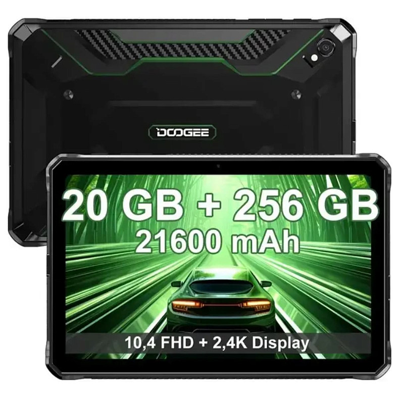 Планшет DOOGEE R20 8/256GB LTE Jungle Green EU