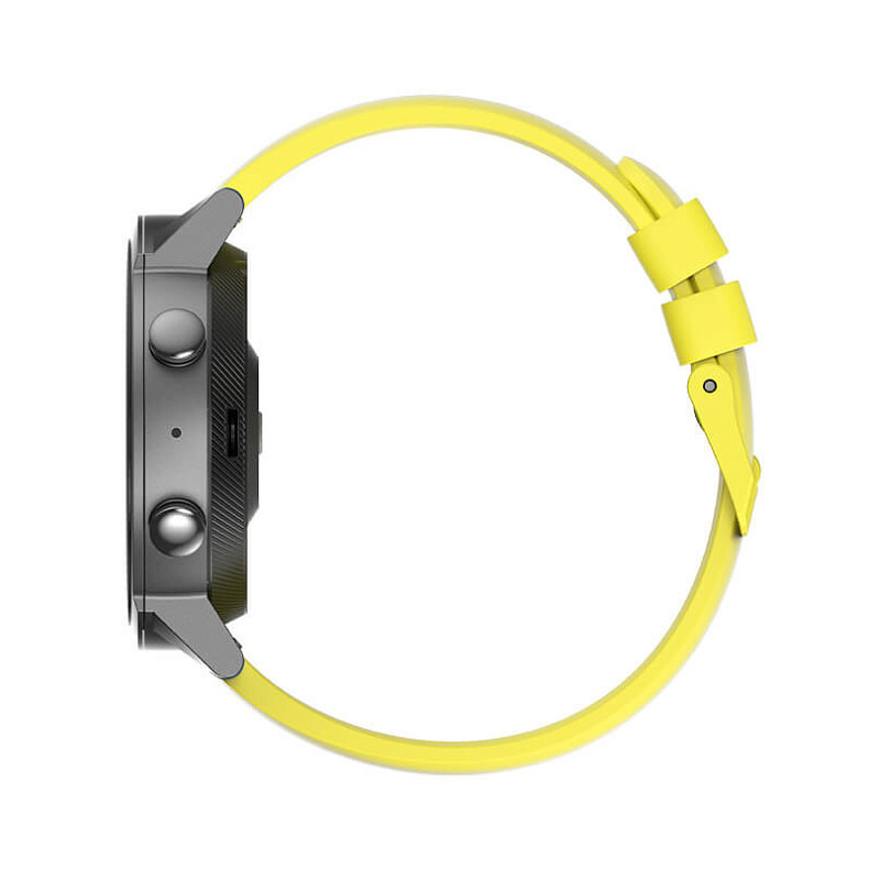 Силиконовый ремешок MOBVOI TicWatch E3/GTH/C2 Rubber Silicone Strap 20mm Yellow
