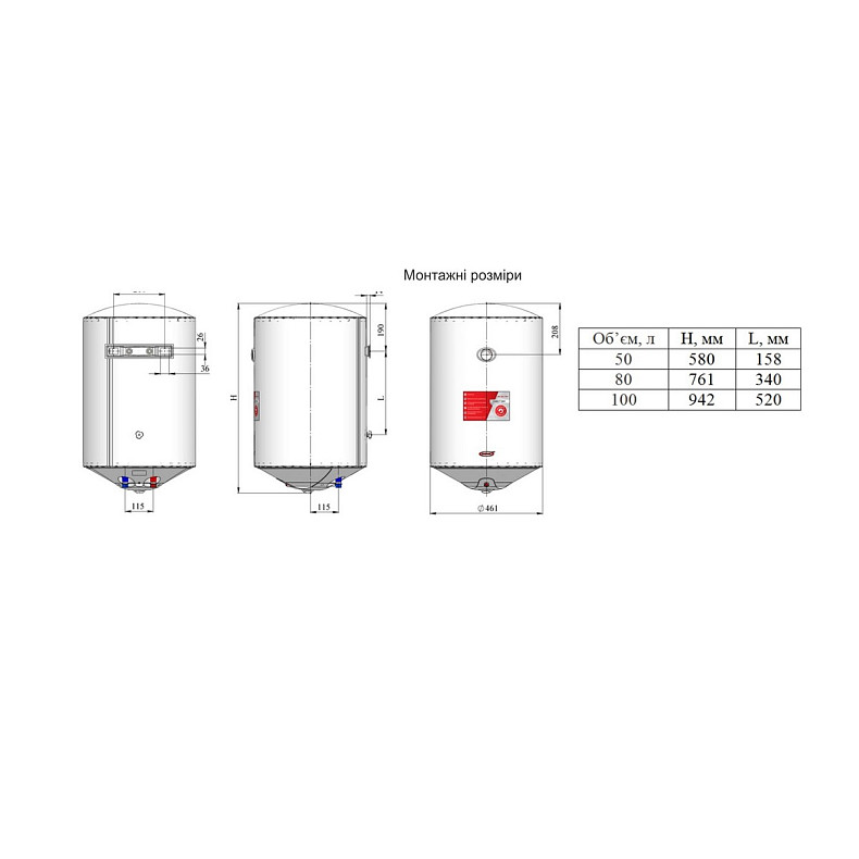 Водонагреватель Nova Tec NT-DD 80 Premium Direct Dry