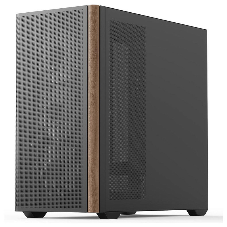 Корпус AeroCool D301A-G-BK-v2 (ACCS-DS03043.11) Black без БП