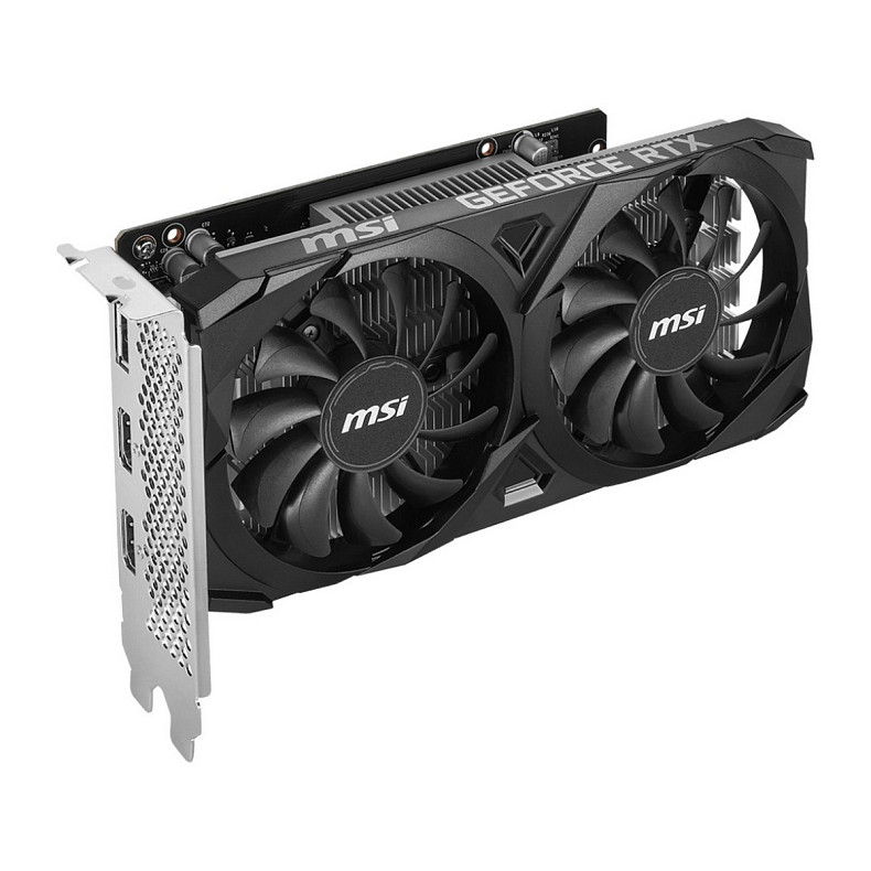 Видеокарта GF RTX 3050 6GB GDDR6 Ventus 2X OC MSI (GeForce RTX 3050 VENTUS 2X 6G OC)