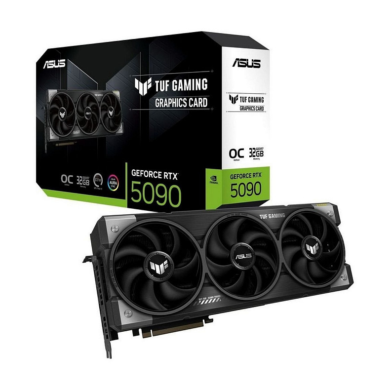 Відеокарта Asus TUF Gaming OC RTX 5090 32GB GDDR7 (TUF-RTX5090-O32G-GAMING)